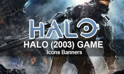 Halo (2003) Game Icons Banners