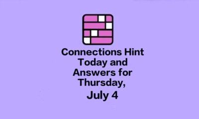 Connections Hint Today and Answers for Thursday, July 4