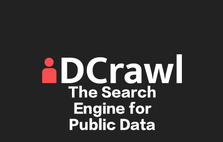 IdCrawl: The Search Engine for Public Data