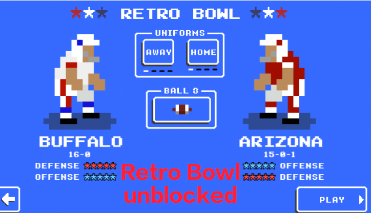 Retro Bowl Unblocked