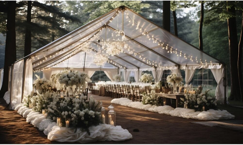 How To Decorate A Marquee For A Wedding